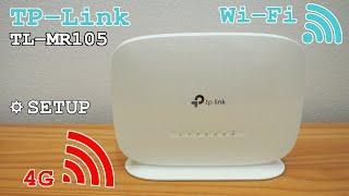 TP-Link TL-MR105 4G Router Wi-Fi • Unboxing installation configuration and test