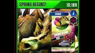 Doing The Spring Begins Event Jurassic World The Game Ep 232