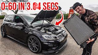 MAKING MY WRECKED GOLF R FASTER THAN A LAMBORGHINI