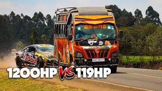 Ahmad Daham epic drifting chase in Nairobi 