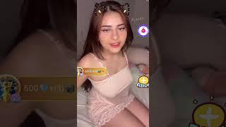 bigo Colombian Sexy Cute Girl with Night dress -bigo live 100#bigoreels️