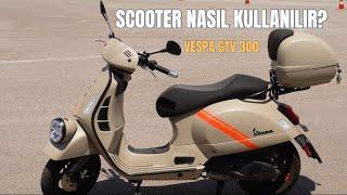 SCOOTER NASIL KULLANILIR?  HAKİMİYET ANTRENMANLARI VE TRAFİKTE SÜRÜŞ