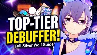 SILVER WOLF GUIDE How to Play Best Relic & Light Cone Builds Teams  Honkai Star Rail 1.1