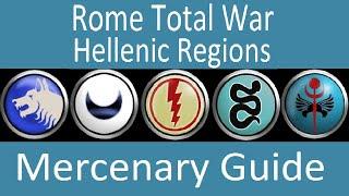 Mercenary Guide Rome Total War Hellenic Region