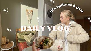 VLOG  spend the day with me food gym & life updates  EMILY ROSE