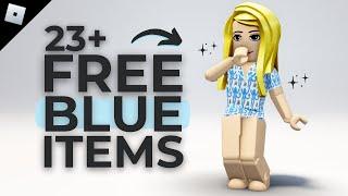 HURRY GET EVERY BLUE FREE ROBLOX ITEMS 