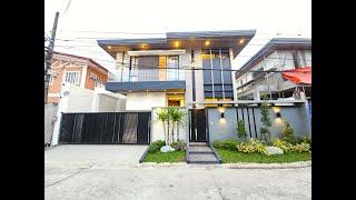 Contemporary Chic Brandnew Modern House in BF Homes Paranaque Code 39280TOS