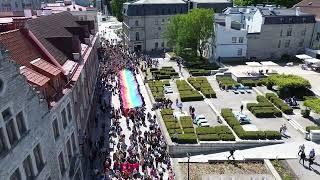 Baltic Pride Tallinn 2023 March  Rongkäik  Парад Drone 4K