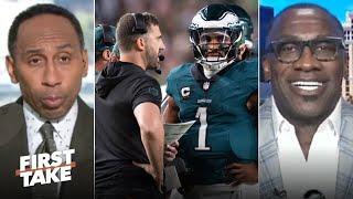 FIRST TAKE  Philly has a QB and head coach problem - Stephen A. on Eagles 33-16 loss to Bucs