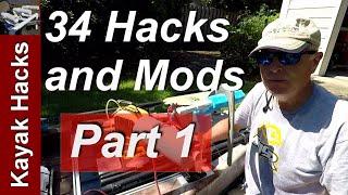 Fishing Kayak Setup Ideas - Part 1 of 34 Easy Kayak Modifications for Fishing