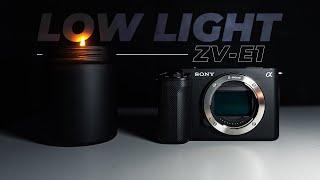 Sony ZV-E1 LOW LIGHT The ULTIMATE Guide