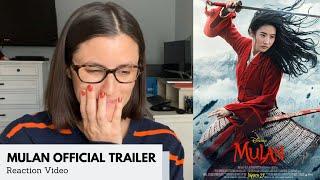 Official Mulan Trailer Reaction Video #disneymulan #mulantrailer #reactionvideo #trailerreaction