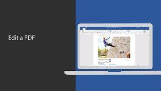 Edit a PDF in Microsoft Word