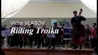 Vlasov Riding Troika * Власов На тройке - ACCORDION Murza Мурза баян Accordeon Akkordeon Bayan