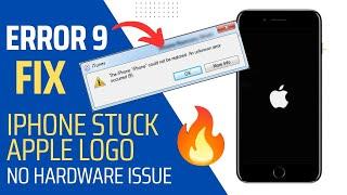 Error 9 Fix Stuck Apple logo No Hardware issue iPhone 7 Plus Repair - Hindi