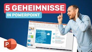 5 PowerPoint Geheimnisse - Tipps & Tricks  Neu  Präsentation