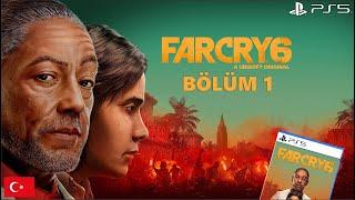 YARA ADASINA HOŞ GELDİNİZ  FAR CRY 6 TÜRKÇE BÖLÜM 1 PS5 60fps