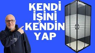 Duşa Kabin Montajı Nasıl Yapılır?  Detaylı Anlatım  Cam Duşa Kabin Montajı Nasıl Yapılır?