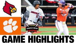 #5 Clemson vs Louisville Highlights GAME 3  NCAA Baseball Highlights  2024 College Baseball