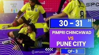 QF - 3  Womens   Pimpri Chinchwad VS Pune City  Maharashtra State Kabaddi - Senior 2024