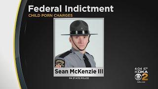 Suspended Fayette County trooper indicted on child porn charges