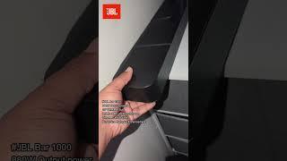 JBL BAR 1000 Home Entertainment System  60 Second Overview