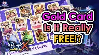 ROX Is The Gold Card Really Free As Claimed?  Free Gold Card Event  KingSpade