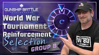 World War Tournament Reinforcement 1.0 Selection - Group B