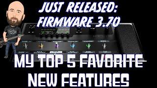 OUT NOW Line 6 HelixHX Stomp Firmware 3.70  My Top 5 Favorite Features