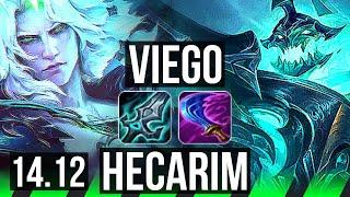 VIEGO vs HECARIM JGL  1908 Legendary Rank 7 Viego  EUNE Challenger  14.12