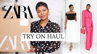 ZARA HAUL & TRY ON   NEW IN ZARA 2024  ama loves beauty