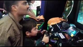 jayesh playing game with father