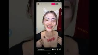 jessika intan live Instagram super ngac3ng