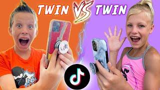 Twin TikTok Challenge Paxton VS Payton