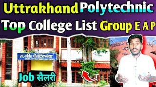 Uttrakhand Polytechnic Top 10 college  Uttrakhand polytechnic best college list 2024