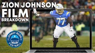 Zion Johnson vs. Chiefs Film Breakdown