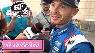 Kyle Larson Winning on the Brickyard 400 is on bucket list