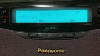 Panasonic　ＣＤ　Ｗラジカセ　RX-DT901　バブルラジカセ