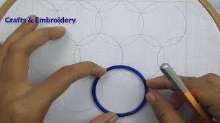 Hand Embroidery Nakshi Katha Drawing and stitching Tutorial Baby Katha Design Crafts & Embroidery