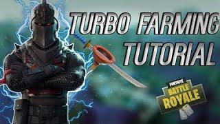 Fortnite BR Season 5  How To Turbo Farm Materials