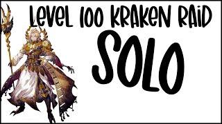 WOTV - Kraken Raid Lv 100 SOLO CLEAR