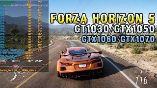 Forza Horizon 5 - GT1030GTX1050GTX1060GTX1070  Ryzen 7 1700X  1080p  На слабом ПК