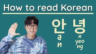 Learn how to read Korean한글 in 7 Mins