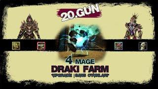 Knight Online  4 Mage ile Draki Farm  Upgrade - Shell Kırdırma  #20Gün