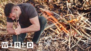 How to Start a Fire in a Survival Situation  Basic Instincts  WIRED