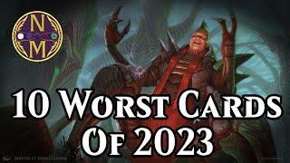 The WORST Magic the Gathering Limited Cards of 2023