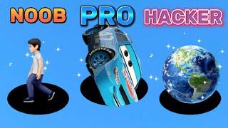 NOOB vs PRO vs HACKER #5 - Hole.io