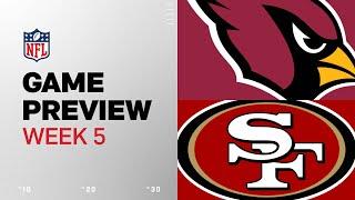 Arizona Cardinals vs. San Francisco 49ers  2024 Week 5 Game Preview