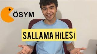 YKS EFSANE SALLAMA TAKTİĞİ ÖSYM