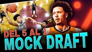 MOCK DRAFT NBA 2021 TOP 5 MEJORES JUGADORES